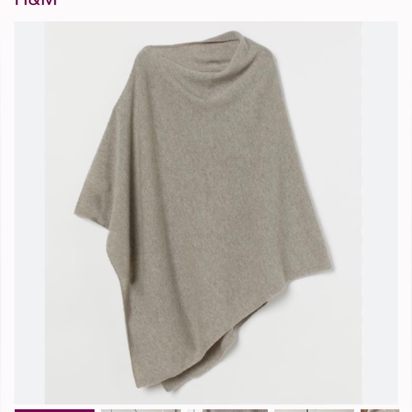 H&M Accessories - H&M Asymmetrical Shawl/Poncho